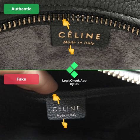 fake celine|Authentic vs. Fake: Your Guide to Identifying Genuine Celine Bags.